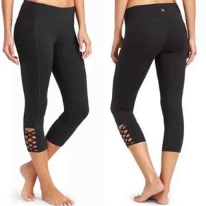 Athleta Salutation Stash Pocket II Clinch 7/8th PINK Colour